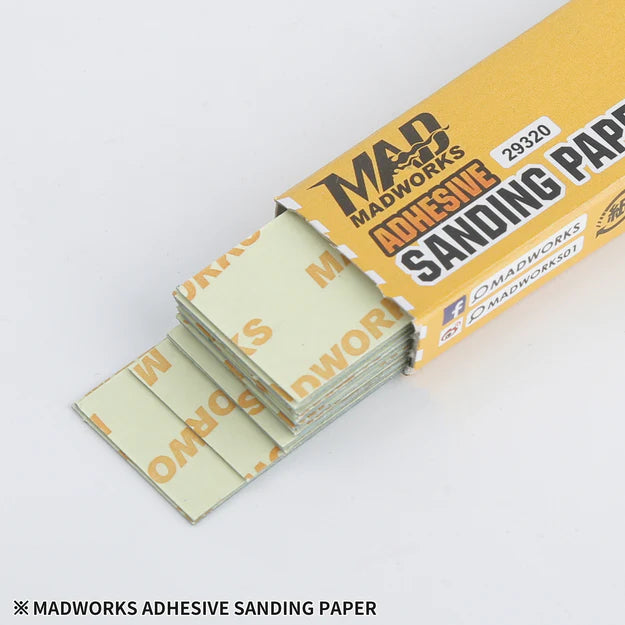 Adhesive sanding paper