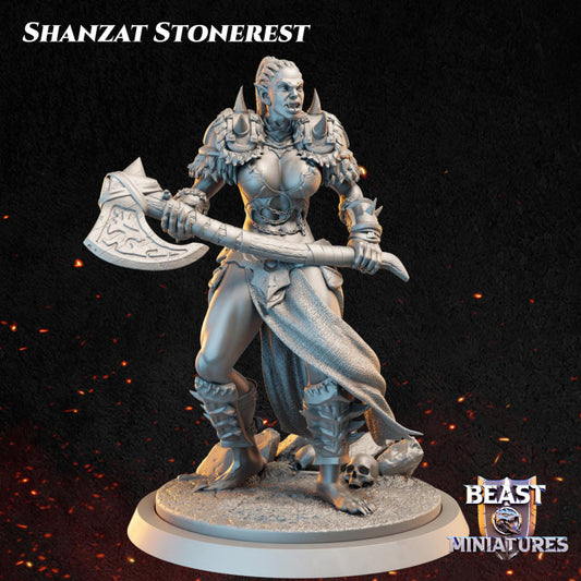 Shanzat Stonerest - Orc