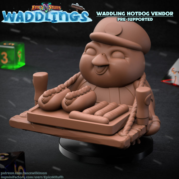 Waddling Hotdog Vendor