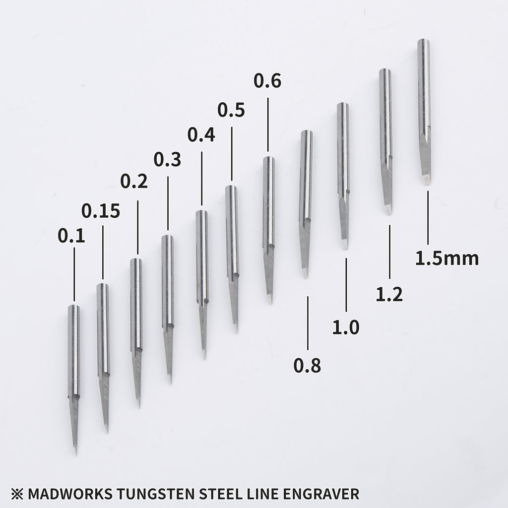 TUNGSTEN STEEL LINE ENGRAVERS