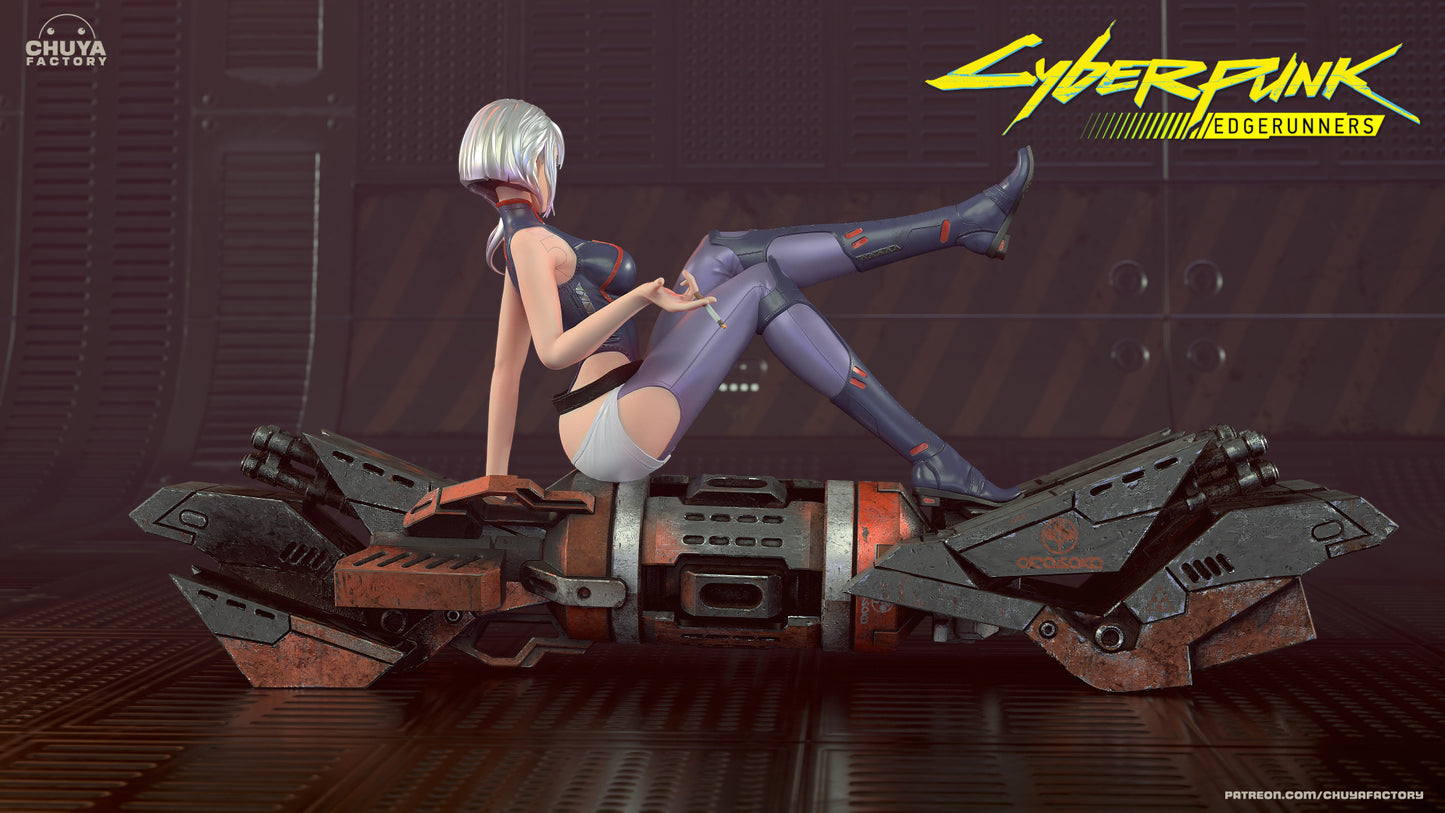 Female Cyberpunk Runner