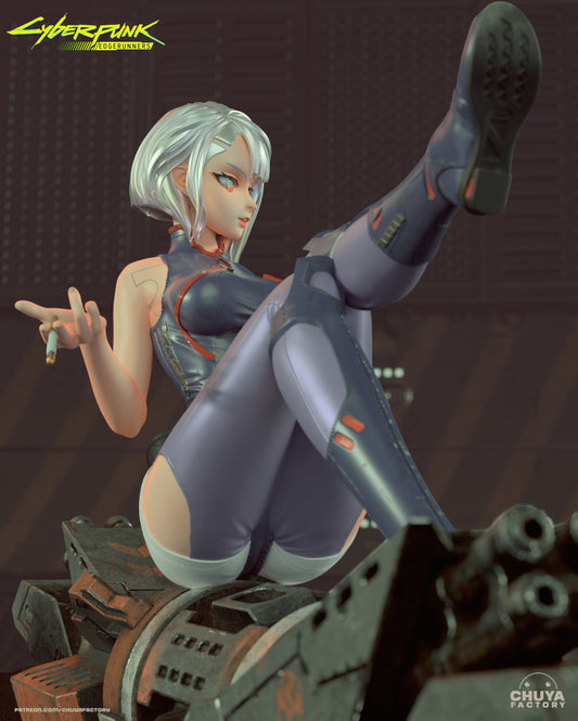 Female Cyberpunk Runner
