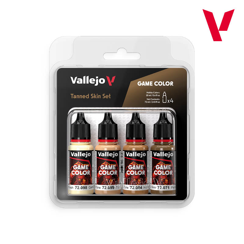 Vallejo Game Color set (Tanned skin)